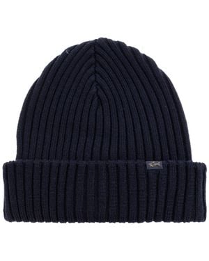 Paul & Shark Wool Beanie - Blue