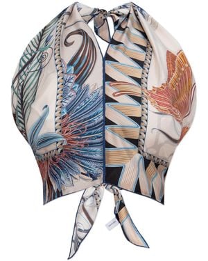 Ferragamo Silk Top - Multicolour