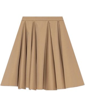 Marni Pleated Skirt - Natural