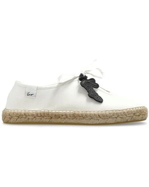 KENZO Espadrilles With Logo - White