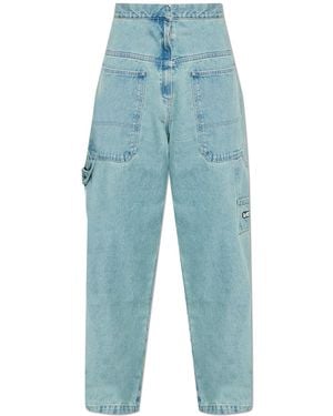 Vetements Wide-Leg Jeans - Blue
