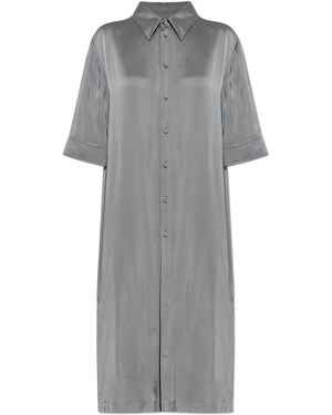 Jil Sander Satin Shirt - Grey