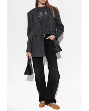 Anine Bing T-Shirt 'Cade' - Black