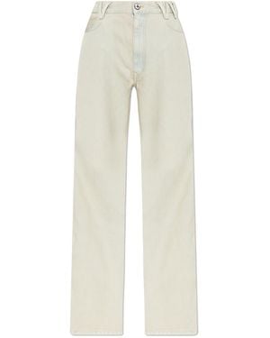 Vivienne Westwood Flared Leg Jeans - White