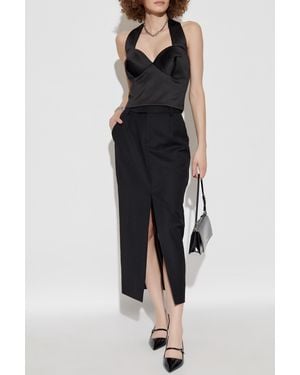 Marc Jacobs Neck Top - Black
