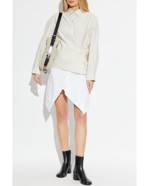 Lemaire Wrap Tie Shirt - White