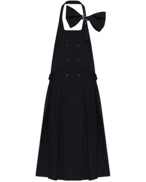 Comme des Garçons Wool Dress - Black