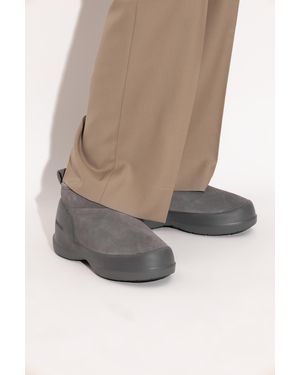 Moon Boot Mezzaluna Low' Snow Boots - Gray