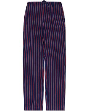Dries Van Noten "Penny" Trousers - Purple