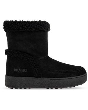 Moon Boot "Mb Ltrack Tina" Snow Boots - Black