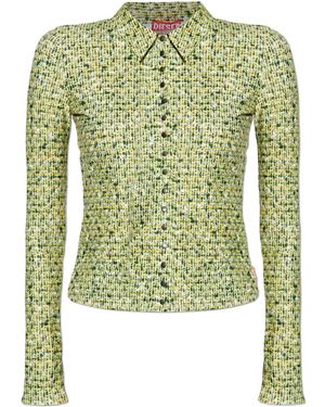 DIESEL Shirt 'C-Elaz-Bc' - Green