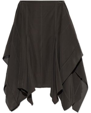 Lemaire Asymmetrical Skirt - Black