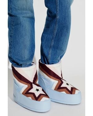 Moon Boot 'Icon Low Nolace Comet' Snow Boots - Blue