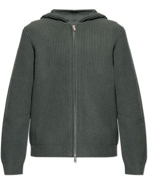 Samsøe & Samsøe Wool Sweatshirt 'Saisak' - Green
