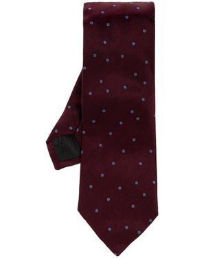 Vivienne Westwood Silk Tie - Purple