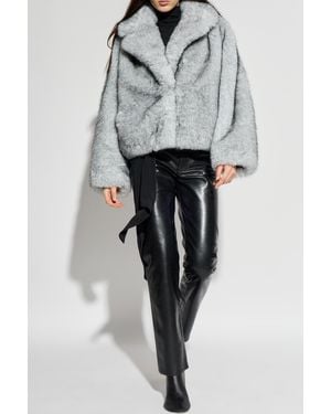Stand Studio Faux Fur "India" - Gray