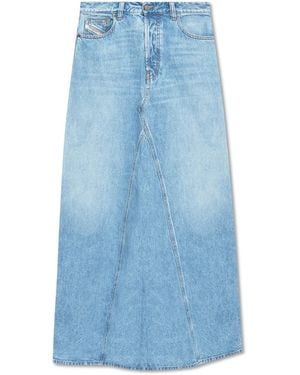 DIESEL Denim Maxi Skirt - Blue