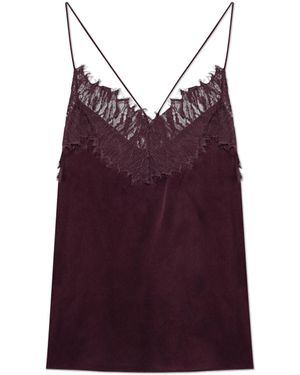 IRO Silk Top "Newin" - Purple