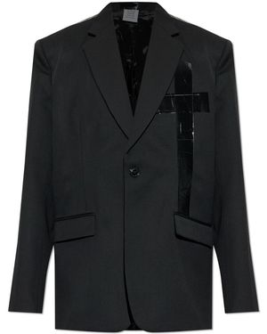 Vetements Wool Blazer - Black