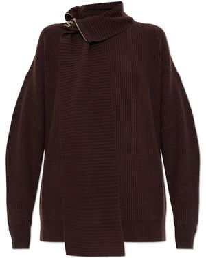 Sportmax Wool Sweater 'Feltro' - Red