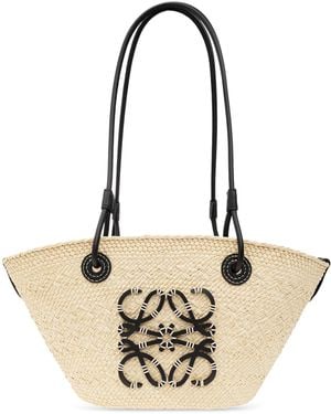 Loewe 'Anagram Small' Tote Bag - Metallic