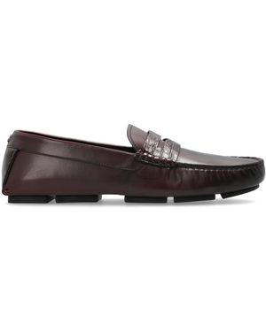 Dolce & Gabbana Leather 'Loafers' Shoes - Brown