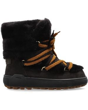 Bogner Suede Snow Boots 'Chamonix' - Black