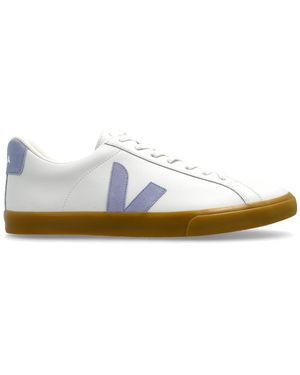 Veja Sports Shoes "Esplar Logo Leather" - White