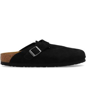 Birkenstock 'Boston Bs' Slides - Black