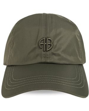 Anine Bing "Jeremy" Baseball Cap - Green