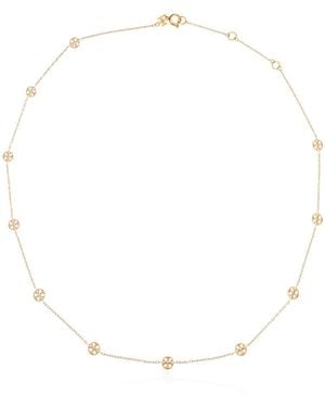 Tory Burch Necklace With Pendants - White
