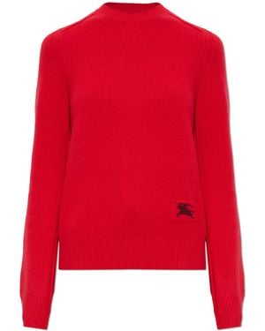 Burberry Cashmere Jumper 'Constance' - Red