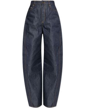 Givenchy High-Waisted Jeans - Blue