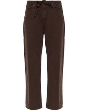 Rag & Bone Wide-Leg Trousers - Brown