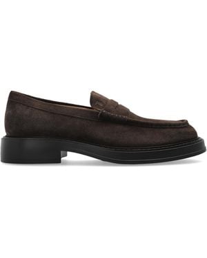 Tod's Suede Loafers - Black