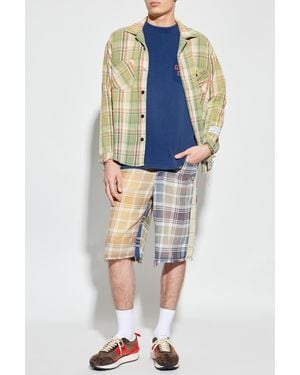 GALLERY DEPT. Plaid Pattern Shorts - Blue