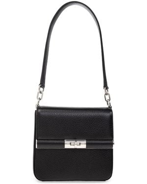 Dolce & Gabbana Leather Shoulder Bag - Black