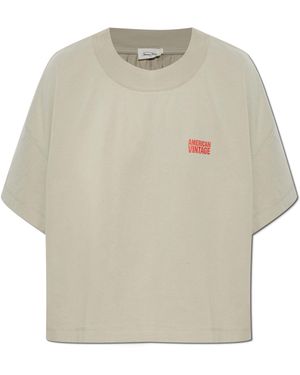 American Vintage Oversize T-Shirt - White