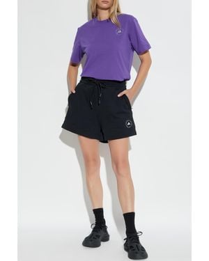 adidas By Stella McCartney T-Shirt With Logo - Blue