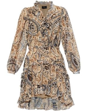 Etro Dress With Ruffles - White