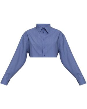 Balenciaga Short Shirt - Blue