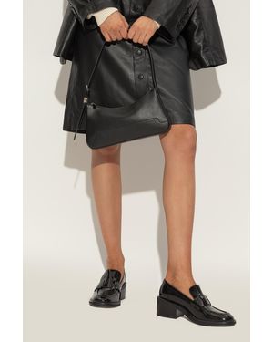 Marni Leather Shoulder Bag - Black