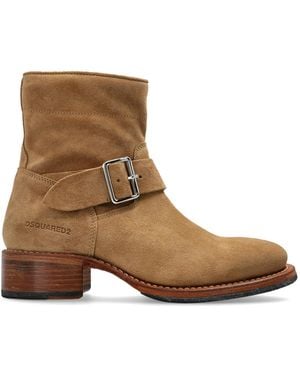 DSquared² 'Harley' Ankle Boots - Brown