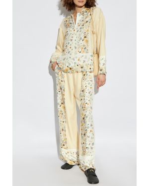 Munthe Silk Shirt 'Faiza' - Natural