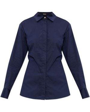 Cult Gaia "Atlas" Shirt - Blue