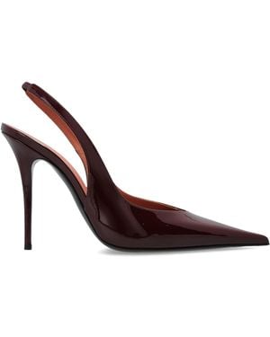AMINA MUADDI 'Anok' Heeled Shoes - Brown