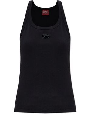 DIESEL Top T-Wife-Od A21720 - Black