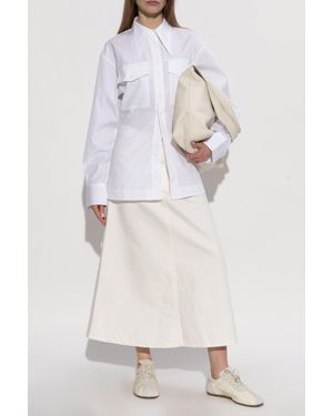 Ami Paris Shirt With Pockets - White