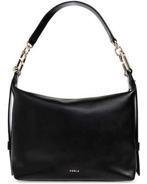 Furla Shoulder Bag "Tonie Medium" - Black