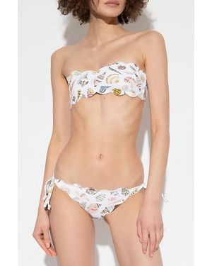 Marysia Swim 'Santa Monica' Swimsuit Top - Brown